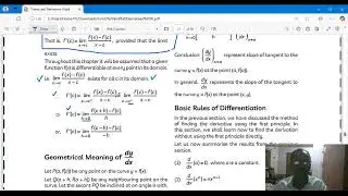 Copy of Differential Calculus