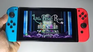Little Briar Rose Nintendo Switch handheld gameplay