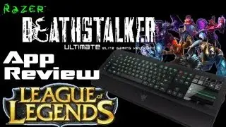 Razer Deathstalker Ultimate Switchblade UI App Review - League of Legends & Game Timer