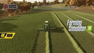 4K Farm Simulator 2025 &ndash; Relaxing Gameplay [Free to Use / No Copyright]