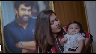Junior Chiru video | Introducing Junior CHIRU | Junior Simba | Chiru Sarja Son video | Meghana Raj