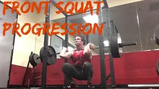 Building Strength: Beltless Front Squat Progression to 315
