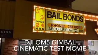 DJI OM5 Gimbal Cinematic test Movie