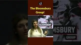 The Bloomsbury Group | Modern British Writers Explained #DrishtiTeachingExam #Shorts