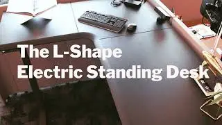 L-Shape Standing Desk by Vari&reg;