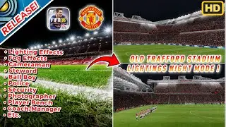 РЕЛИЗ ❗ OLD TRAFFORD NIGHT MODE STADIUM HD ДЛЯ FIFA 16 MOBILE