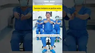 Des exercices pour les lombaires &agrave; faire assis