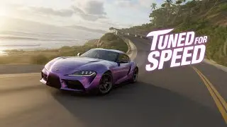 Purple Sports Car | Forza Horizon 5 | Gameplay, Road Race #supra