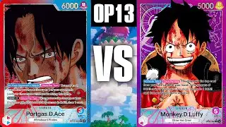 &spades;️ POV Ace UR vs Luffy P [OP13] 24 players &spades;️ One Piece TCG