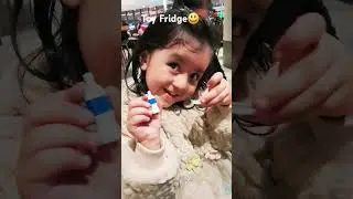 Unboxing Toy Fridge | Keep Busy 3 year old #toys #unboxingtoys #toyforkids #fun #cute