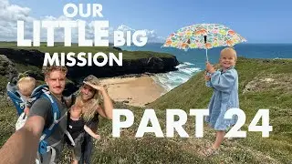 Coastal Adventures exploring Cornwall's Beaches, and Forest Walks 🌊 Part 24 Our Little Big Mission