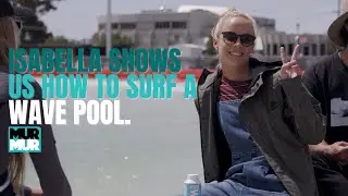 ISABELLA SHOWS US HOW TO SURF A WAVE POOL&hellip; AND WE LOVE IT