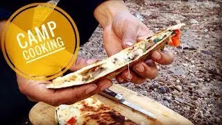 Camping Snack! Elk Steak Quesadillas