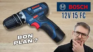 Perceuse visseuse Bosch Pro GSR 12V 15 FC : TEST / AVIS