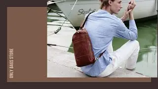 Leather Chest Bag