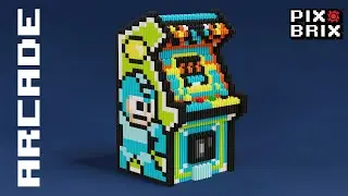 Mega Man ARCADE 3D - Pix Brix Instructions
