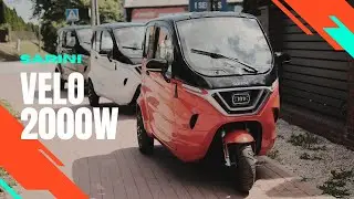 Nowość: Skuter bez prawa jazdy Sarini Velo 2000W - już dostępny w 3 kolorach #salon2kolka