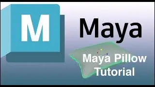 Maya ncloth FX Pillow Modeling #tutorial #maya #model #pillow 