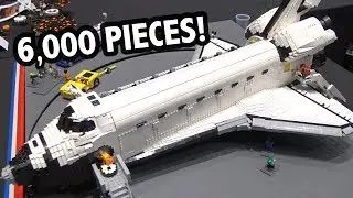 LEGO Space Shuttle Endeavour Mission Scene | BrickCan 2019