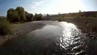 FPV flight on Aliakmon river