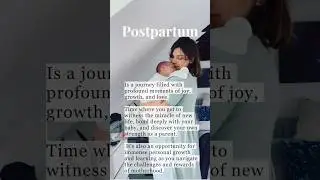 Postpartum is not glamorous, but it's a journey filled with endless love #motherhood #postpartum