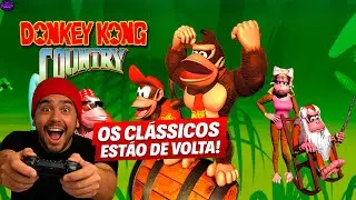 OS CL&Aacute;SSICOS VOLTARAM!!! - MUITA NOSTALGIA COM | DONKEY KONG COUNTRY
