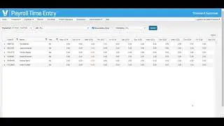 Spectrum Construction Accounting: Учет рабочего времени (PTE)