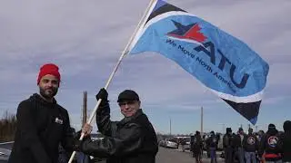 IP Costa Fires up ATU Local 689 Loudoun County Transit Workers on Strike