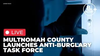 WATCH: Multnomah County DA launches county-wide burglary task force