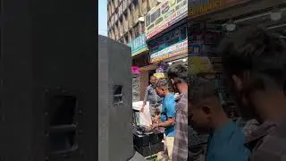 4 TOP 4 BASS DJ SETUP KOLKATA CHANDANI MARKET sound check m k electronics kolkata dj market 