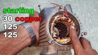 Mono block Motor Winding Data In Urdu Hindi