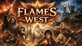 Flames of the West - Epic Power Metal | AI Metal Song