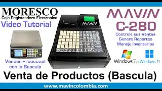 Como Vender productos con bascula en mi caja Registradora?