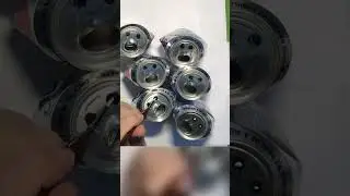 Art with an Object - Pop Cans - #short #shorts #art #fun  #funny Yo2condoit Demo No.561
