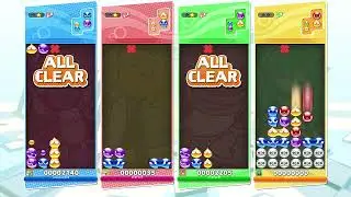 Puyo Puyo Champions - Puyo Puyo 2 - Paprisu, Risukuma, and Suketoudara vs. Dark Prince