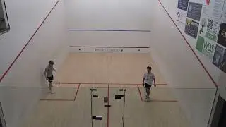 Norfolk Squash Closed Mens B Alex Harrison v Corbin Bolt game 3
