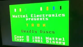 Intellivision - Tron Deadly Discs, 1