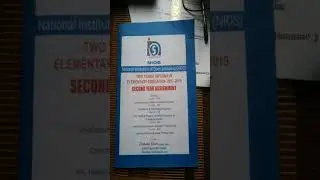 NIOS, D El Ed 506 Assignment