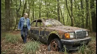 Restoring an Abandoned 1991 Mercedes 190E | Relaxing ASMR