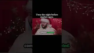 Twas the night before market open #finance #funny #memes