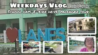 WEEKDAYS DUTIES! SCHOOL DAYS, DAILY CHORES, DAILY VLOG. #ebikedriving  #grandmaduties #palengketour