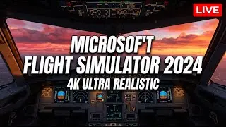 Microsoft Flight Simulator 2024 LIVE on Vatsim | #vatsim #msfs2024 #microsoftflightsimulator2024