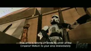Star Wars: The Force Unleashed Sony PSP Gameplay - Off
