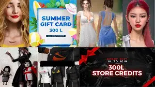 If You Need More Money To Customize Your SL AVI, I Got You 600L$ OF Store Credit, 2 Free Heads...