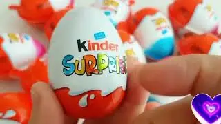 Wow! ASMR KINDER JOY EGG OPENING INSANE SURPRISE &Tau;&Omicron;&Upsilon; REVEAL