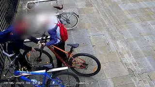 Caught on camera: brazen bike thief in Peterborough city centre