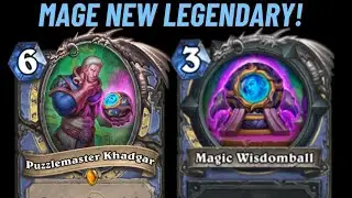 NEW AMAZING MAGE LEGENDARY! Khadgar gives you the DREAM WEAPON!