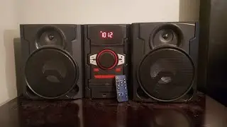 onn. 100W CD Stereo with USB & Bluetooth