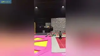 High Quality Rectangular Foam Pit Trampoline Park Seller,free jumping area,Chinese factory