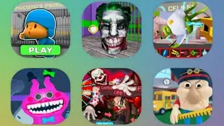 Pocoyo Prison, Jonkler's Prison Run, Police alien Escape, Miss Happi's Toy Shop, Escape From Carniva